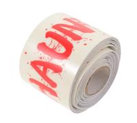 SAFIGLE Halloween Glow the Dark Caution Tape 197"x2" Self-adhesive Warning Tape with Long-term Luminous Effect and Flexible DIY Decorating for Yard and Scene Props