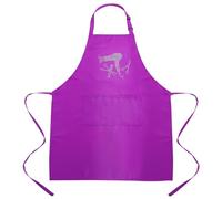 SAFIGLE Halter Neck Apron Work Apron Adjustable Neck Strap Front Pocket for Hair Stylist for Women