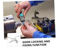 SAFIGLE Heavy-Duty Drill Press Clamp for Workbench Secure Locking Holding Down Clamp for Woodworking and Metalwork Versatile Workshop Tool for Efficient Drilling and Stable Workpiece