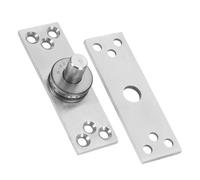 SAFIGLE Heavy Duty Stainless Steel Hidden Pivot Hinge Rotating Door Hardware for Cabinets Wardrobes Bookshelves Wear-Resistant Invisible Mount