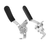 SAFIGLE Heavy Duty Wheelchair Aluminum Alloy, Handbrake Lever with Ergonomic Brake Handle Side Mount Bolt-on Parking Lock for Manual and Transport Wheelchairs, for Indoor Use and Ramps
