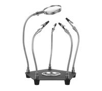 SAFIGLE High-Definition Soldering Platform with Clamp Third Hand Tool for Precise Electronics Repair and Welding Aid Versatile Soldering Kit for PCB Projects and Workbench Tasks