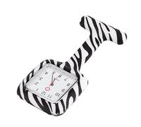 SAFIGLE Hospital Staff Essential Silicone Nurse Watch Stylish Pocket Watch Easy Time Reading Multiple Patterns