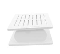 SAFIGLE Hotel Front Desk Stand Plastic Card Holder Organizer for Efficient Card Display Stable Freestanding Rack for Office Hotel Exhibition Tabletop Use