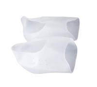 SAFIGLE Invisible Height Increase Insoles with Wearable Heel Cushion Inserts for Men and Women Shock Absorbing Multipurpose Half Heel Pads Washable Silicone Shoe Inserts for Casual Sports