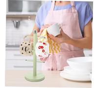 SAFIGLE Iron Mug Tree Holder Coffee Cup Organizer with Sturdy Iron Craft for Kitchen Countertop and Tea Station Space-Saving Cup Rack Holder for Home Bar Accessories Clean Mug Stand in