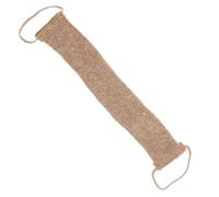 SAFIGLE Jute Bath Towel Back Brush Exfoliating Scrubber Shower Body Brush for Women Skin Scrubber for Men