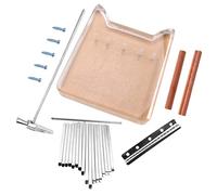 SAFIGLE Kalimba Keys Accessory Kit Thumb Piano for Beginners Vintage Retro Design for Easy Carrying