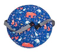 SAFIGLE Kids Stool Cushion Heighten with Zipper Closure Waterproof with Sponge and Polyester Fiber Material, Portable Booster Seat for Toddlers Suitable for Eating and Playing