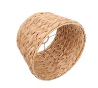 SAFIGLE Lampshade Diameter Hole Easy Iron, Installation and 42mm Boho Made of Gourd Grass Soft Lighting Diffusion Seasonal Updates Lamps for Table Kitchen Decor