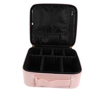 SAFIGLE Large Capacity Makeup Box Makeup Brush Holder Travel Case Hand-held Storage Bag Convenient Cosmetic Bag for Daily Use
