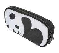 SAFIGLE Large Capacity Oxford Cloth Pencil Pouch for School Supplies Holder Portable Stationery Organizer with Cute Panda Design Easy to Clean Study Sundries Bag for Students and Teachers