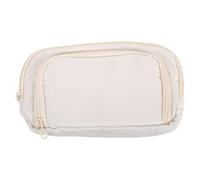 SAFIGLE Large Capacity Pencil Case with Compartments Zippered Organizer for Students and Artists Lightweight Polyester Storage Bag for School Travel and Art Supplies