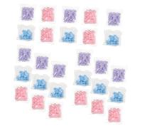 SAFIGLE Laundry Scent Booster Beads 30pcs Assorted Fresh Softener Beads for Washer and Clothes, Odor Removing Fabric Deodorizer with Blue, Pink, and Purple for Household Laundry