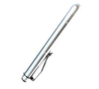 SAFIGLE LED Medical Pen Light Torch for Nurses and Doctors Compact Design with Bright White LED Pupillary Oral and Ear Examination Lamp Silver Diagnostic Penlight