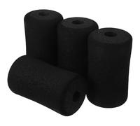 SAFIGLE Leg Extension Machine Cover Foam Pads Black Sponge Material 4pcs for Gym Equipment Suitable for Workout Sessions