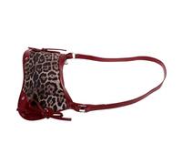 SAFIGLE Leopard Print Tote Bag Lightweight Shoulder Crossbody Bag for Women Multifunctional Underarm Handbag with Smart Organization for Everyday Work and Formal Use