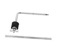 SAFIGLE Lightweight Silver Zinc Alloy Drum Cymbal Arm Extension Clamp with Multi-functional Design for Settings and Performance Needs