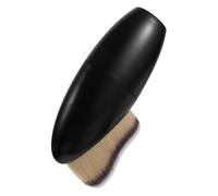 SAFIGLE Liquid Foundation Brush and Cream Blush Brush Black Synthetic Bristles for Face and Body Makeup Applicator for Girls and On-the-go Use