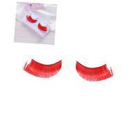 SAFIGLE Long False Eyelash Reusable Thick Fake Eyelashes Not Easy to Fall off 4.1X0.1Cm for Christmas Party Makeup