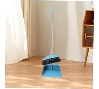 SAFIGLE Long Handle Broom and Standing Dustpan Set for Home and Office Cleaning Ergonomic Handle Design for Comfortable Sweep Versatile Indoor Outdoor Use Comprehensive Cleaning Combo