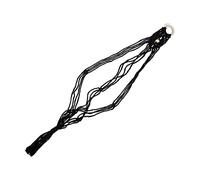SAFIGLE Macrame Ukulele Wall Hanger Handcrafted Rope Guitar Mount for Elegant Home Decor Space-saving Design for Ukulele and Guitar Display