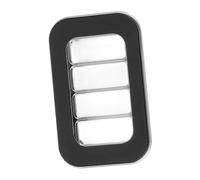 SAFIGLE Magnetic Eyeshadow Box Set 4-compartment Small Matte Black Refillable Empty Eyeshadow Palette Iron Pans for Diy Makeup Storage and Travel