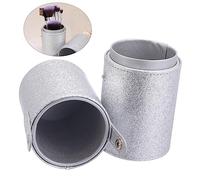 SAFIGLE Makeup Brush Storage Bucket Pu Makeup Brush Holder Tidy Storage for Your Cosmetics