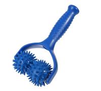 SAFIGLE Manual Massage Roller Stick Blue Handheld Massaging Tool for Muscle Relief and Fatigue Suitable for Office Workers Home and Travel Use