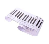 SAFIGLE Mat Tearproof Music for Pvc and Lamination Double-sided Piano Fingering Training with Note Visualization Beginners Class and Travel Practice