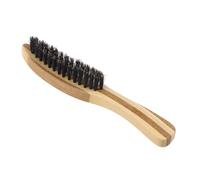 SAFIGLE Men Bristle Beard Brush with Natural Wood Handle Static Styling Tool for Long and Short Beards for Home Barber Shop and Salon Use