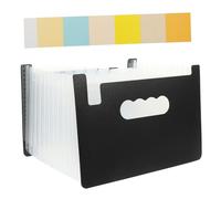 SAFIGLE Mini Accordion File Organizer Folder with Layers Portable Receipt and Coupon Holder Multi-use Document Storage for Office Home and Travel Wear-Resistant Stylish Folder