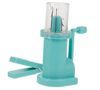 SAFIGLE Mini Hand-Operated Knitting Mill DIY Braider Machine Portable Knitting Tool for Spiral Loop Knot and Fishtail Button Knot Craft Lightweight Embellish-Knit Sewing Accessory for