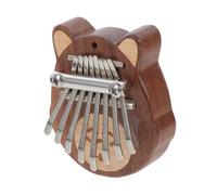 SAFIGLE Mini Key Thumb Piano Deep Wood Creative Music Plaything for Beginners Hanging Rope Design for Boys and Girls Music Instrument