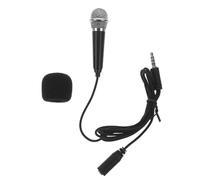 SAFIGLE Mini Mic Portable Aluminium Magnesium Alloy Delicate Design for Video Blogging and Karaoke, Comfortable to Hold, No External Power Needed