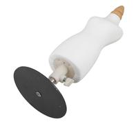 SAFIGLE Mini Sewing Mannequin 1/4 Scale Silver Base with Wooden Cover, Small Female Dress Form for Tailoring, Tabletop Craft Class Dress Form Mannequin for Fashion Design Training