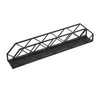 SAFIGLE Model Railway Bridge Accessory with Truss Bridge Structure and Smooth Surface, Precise Scale Modeling for Diorama Tabletop and School Geography Teaching Scenes
