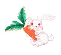 SAFIGLE Mood Brooch Pin Rabbit Corsage Fashion Accessory Collar Pin Enamel Brooch