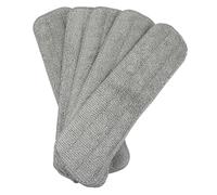 SAFIGLE Mop Refill 5pcs Reusable Washable Mop Pads Microfiber Cleaning Mopping Pads
