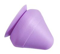 SAFIGLE Mountable Suction Cup Back Massage Ball with TPE Fascia for Deep Muscle Relief Self Massage Tool for Neck Waist Lumbar Multi-use Purple Fitness Yoga Therapy