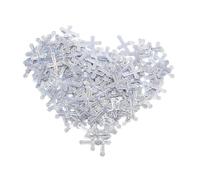 SAFIGLE Multi-color Plastic Cross Confetti for Baptism Party Decorations Festive Religious Christening Table Scatter Fade-resistant Glitter for Wedding and Birthday Events