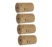 SAFIGLE Music Instruments Accessories 4pcs Simple to Use Cork Plug for Flute Headjoint Replacement Natural Cork Easy to Install for Flute Repair