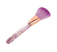 SAFIGLE Nail Art Brush Glitter Handle Soft Nail Brush for Makeup Blending and Blush Travel