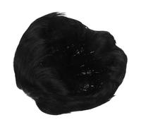 SAFIGLE Natural Black Layered Wavy Pixie Wig Lightweight Synthetic Short Wig with Bangs for Women Daily Wear Wedding Prom Party