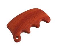 SAFIGLE Natural Wooden Gua Sha Massage Tool Wave Shaped Body Scraping Board for Muscle Relaxation Therapy Acupressure Device for Back and Full Use