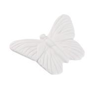 SAFIGLE Nordic Ceramic Butterfly Wall Hanging Decor for Home Living Bedroom White Ceramic Art Easy to Install Decorative Craft Gift for Wall Art Lovers