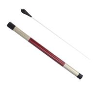 SAFIGLE Orchestra Conducting Wooden Baton 2pcs Set with Imitation Handle, Random Black and Brown Colors, Music Conductor Baton Accessories for Symphony and Concert Use Random Color