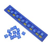 SAFIGLE Packing Organizer Board with 24-Slot Sliders Lightweight Plastic Packing List with Sliders for Warehouse Inventory and Sorting Easy to Carry for Offices and Warehouses