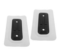 SAFIGLE Paddleboard Fin Base Connector 2pcs for 9 Inch Center Fin Box | PVC Size 29.50x16.50x1.50cm, Quick Exchange, Secure Attachment, Lake and River Use