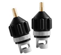 SAFIGLE Paddleboard Valve Connector Versatile Interface Support with Strong Sealing and 2pcs Kayak Air Pump Adapter, Pa66 Material Mobile Adventures Outdoor Camping